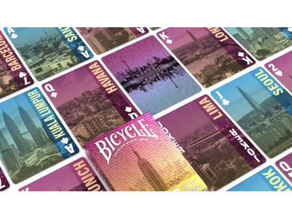 Bicycle Cities of the World Playing Cards by US Playing Card