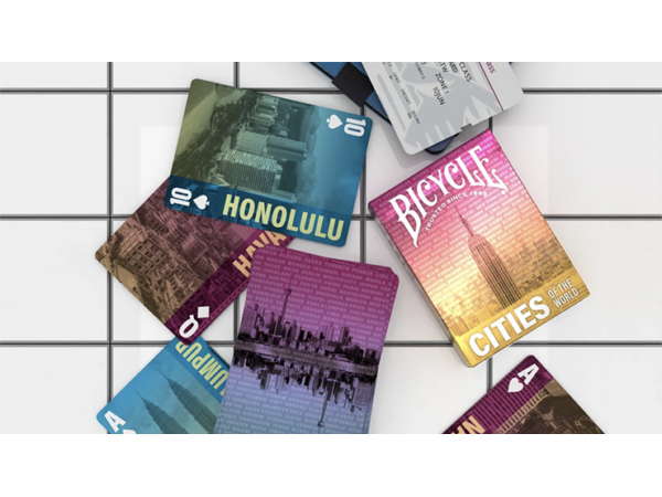 Bicycle Cities of the World Playing Cards by US Playing Card