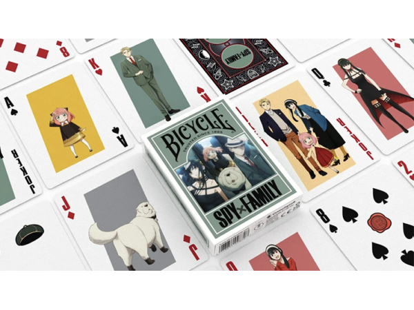 Bicycle Spy Family Playing Cards by US Playing Card