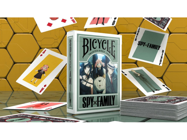 Bicycle Spy Family Playing Cards by US Playing Card