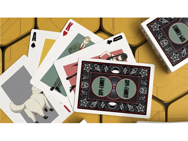 Bicycle Spy Family Playing Cards by US Playing Card