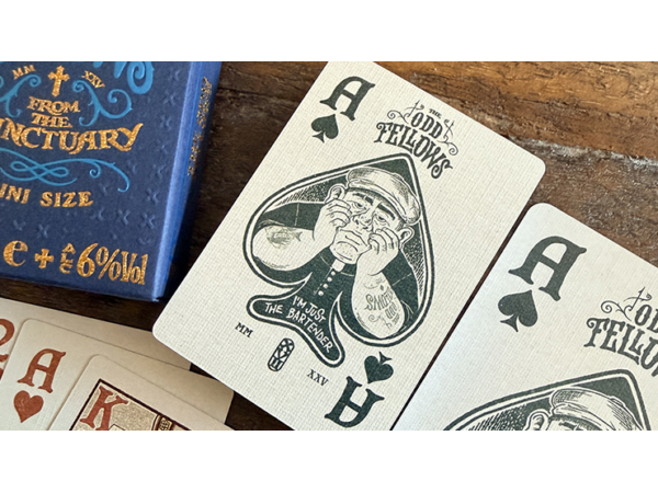 Odd Fellow Brother McPint Mini Playing Cards by Stockholm17