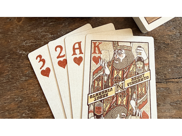 Odd Fellow Brother McPint Mini Playing Cards by Stockholm17
