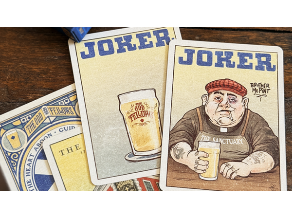Odd Fellow Brother McPint Mini Playing Cards by Stockholm17