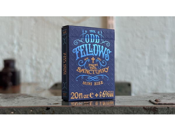 Odd Fellow Brother McPint Mini Playing Cards by Stockholm17