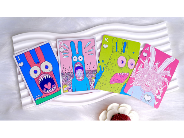 Mad Bunny Deck by Evokad -Playing Cards