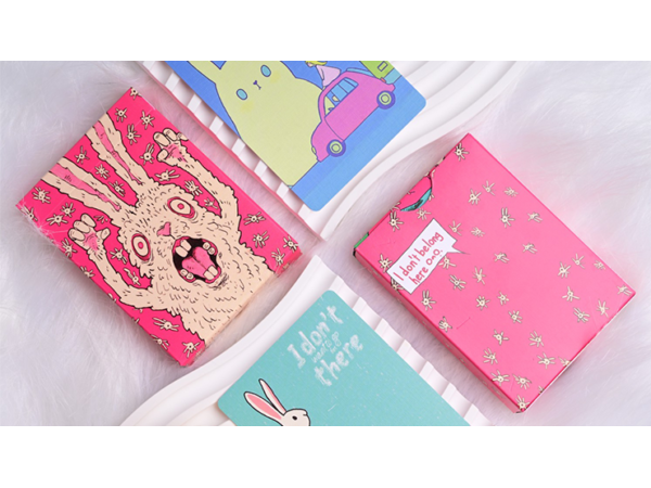Mad Bunny Deck by Evokad -Playing Cards