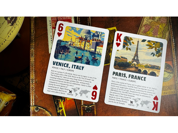 Travel the World Deck Volume 1 by Midnight Cards