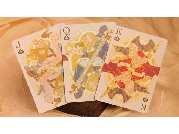 Mythic Divide YGGDRASIL Edition (Fury of Light) Playing Cards by Room One
