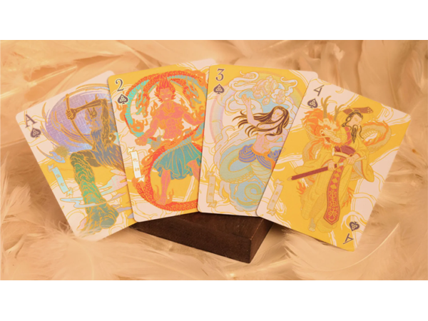 Mythic Divide YGGDRASIL Edition (Fury of Light) Playing Cards by Room One