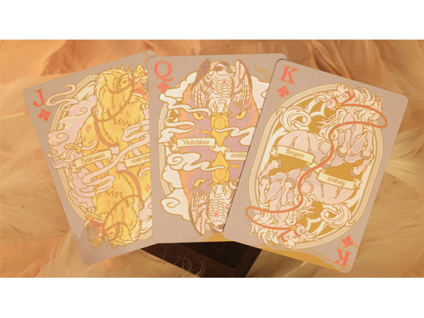 Mythic Divide YGGDRASIL Edition (Fury of Light) Playing Cards by Room One