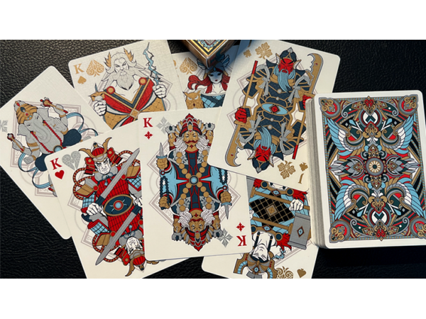 Sacred Legends: Seishin no Densetsu (Gold Edition) Playing Cards  by HypieLab