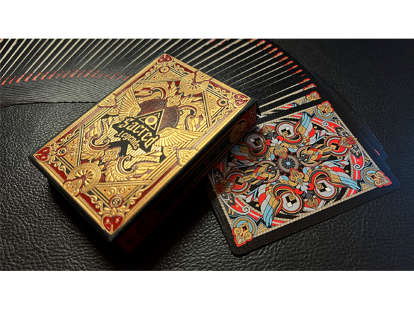 Sacred Legends Black Edition Playing Cards  by HypieLab