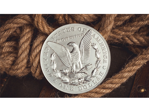 Bacon Jumbo Coin (Morgan) by Bacon Magic