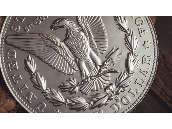 Bacon Jumbo Coin (Morgan) by Bacon Magic