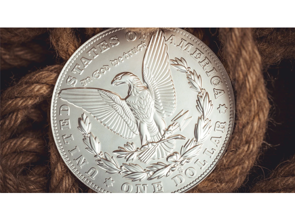 Bacon Jumbo Coin (Morgan) by Bacon Magic