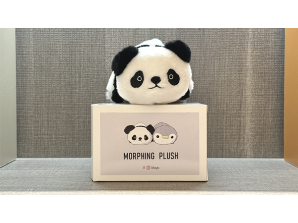 Morphing Plush (Panda to Penguin Grey) by Jackie Zhao and JT Magic