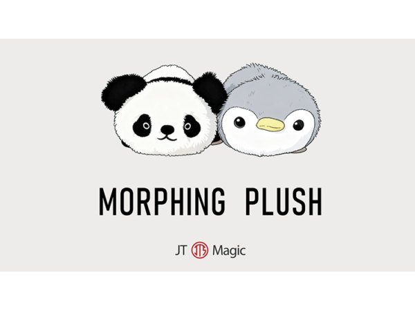 Morphing Plush (Panda to Penguin Grey) by Jackie Zhao and JT Magic