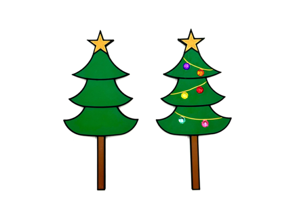 Christmas Tree Paddle Set by HP Creations & Ed Alonzo