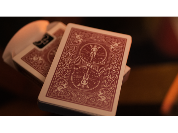 Bicycle Metallic Ruby Playing Cards