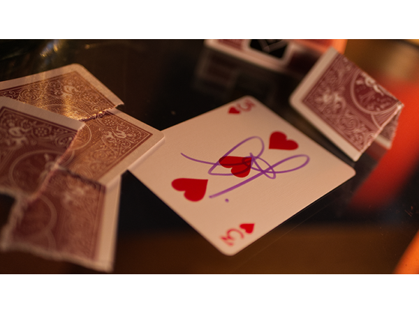 Bicycle Metallic Ruby Playing Cards