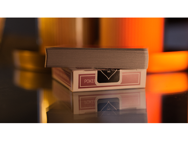 Bicycle Metallic Ruby Playing Cards
