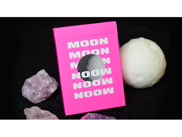 Moon (Pink) Playing Cards