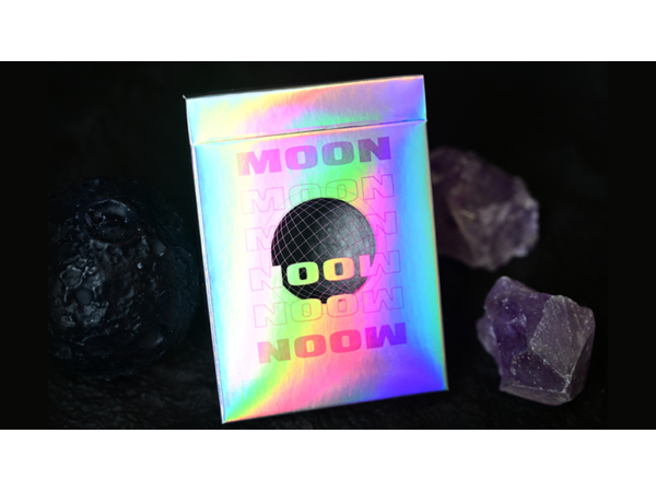 Moon (White Holo) Playing Cards