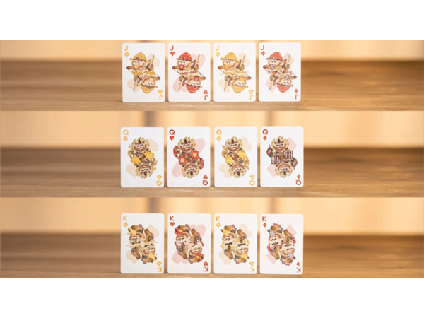 Bicycle Mascot (Brave Troops) Playing Cards