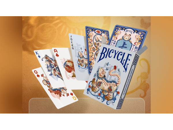 Bicycle Mascot (Tiger Sniffs the Rose) Playing Cards