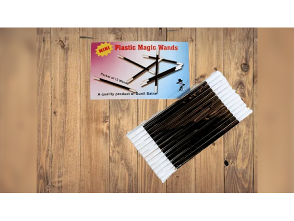 Mini Magic Wands (Black/12 perpack)