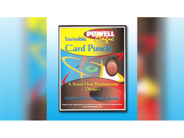 Invisible Card Punch by Dave Powell