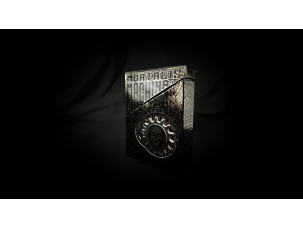 Black Metallic Foil Mortalis Machina Edition Playing Cards