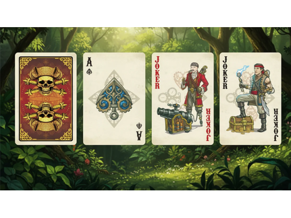Skeleton Pirates Playing Cards