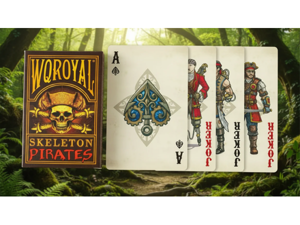 Skeleton Pirates Playing Cards
