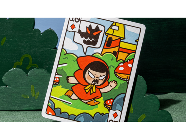 Bicycle Paper Royals Red Riding Hood Playing Cards by RunIt Decks