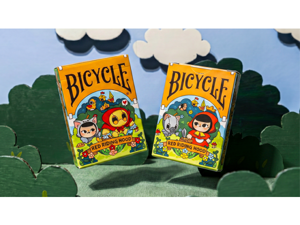 Bicycle Paper Royals Red Riding Hood Playing Cards by RunIt Decks