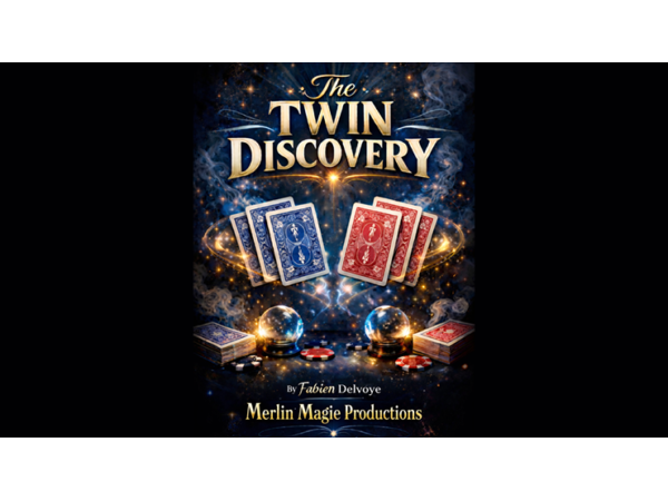 The Twin Discovery by Fabien Delvoye & Merlin Magie Productions (Blue)