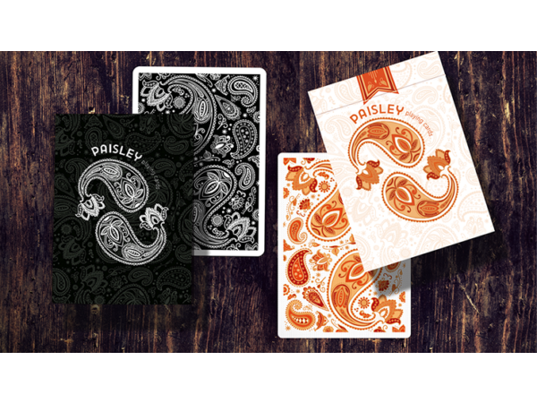 Paisley Ton sur Ton Poudre Orange workers Deck