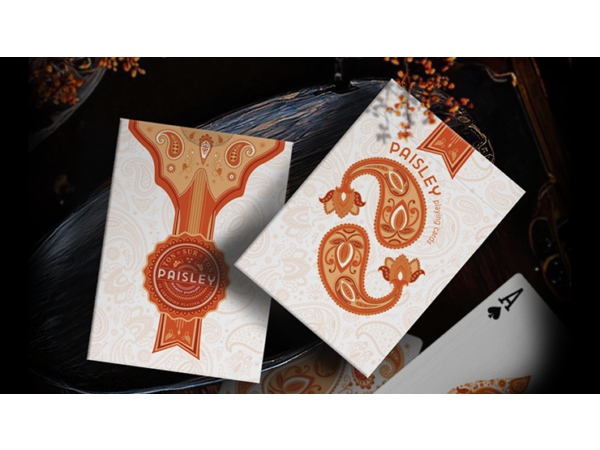 Paisley Ton sur Ton Poudre Orange workers Deck