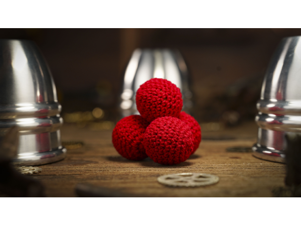 Aluminum Alloy Cups and Balls Set by TCC Magic