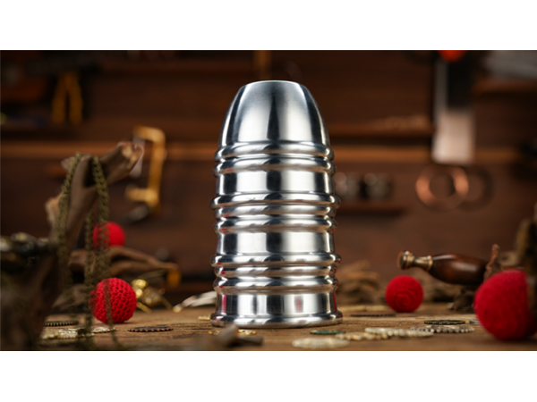 Aluminum Alloy Cups and Balls Set by TCC Magic