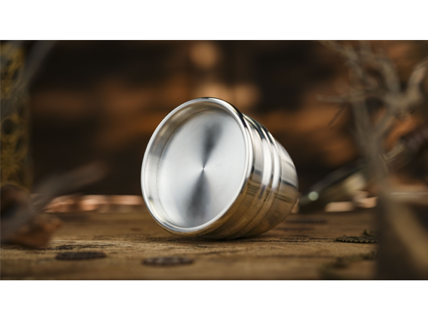 Aluminum Alloy Cups and Balls Matching Solid Cup by TCC Magic