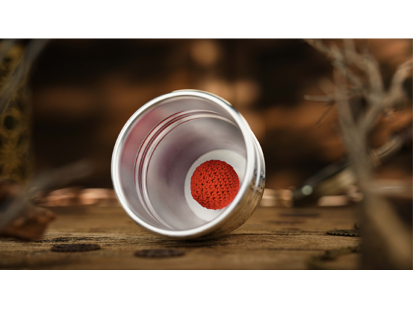 Aluminum Alloy Cups and Balls Matching Chop Cup by TCC Magic