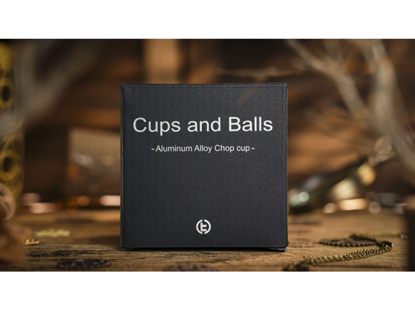 Aluminum Alloy Cups and Balls Matching Chop Cup by TCC Magic