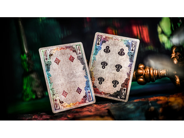 Keyhole Reflections on the Wall Playing Cards by Fashion TCC