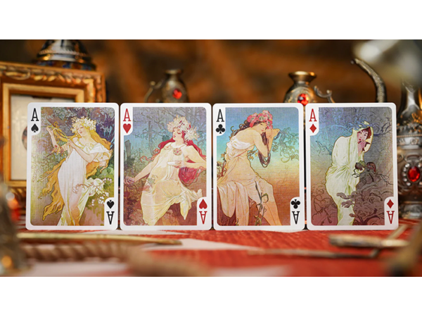 Mucha Special Edition Playing Cards by 52 MUSÉE