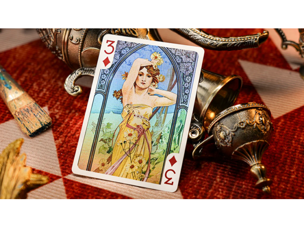 Mucha Special Edition Playing Cards by 52 MUSÉE
