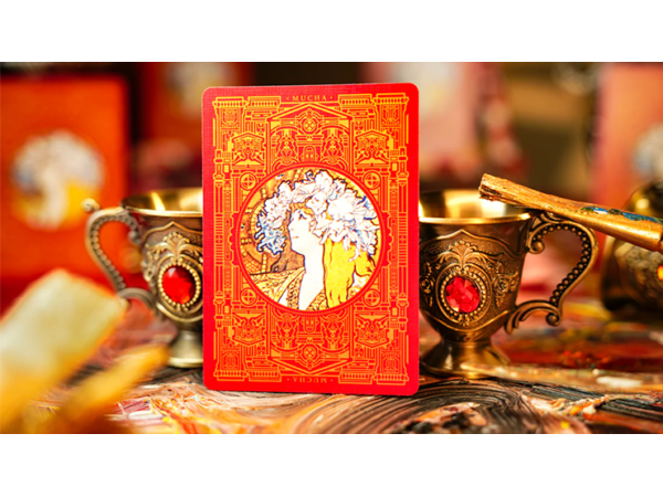 Mucha Standard Playing Cards by 52 MUSÉE
