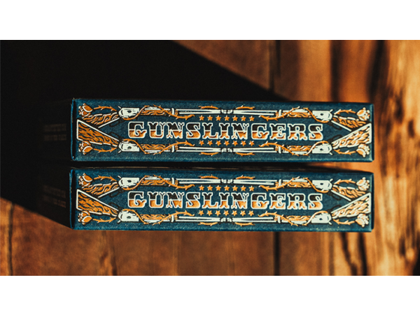 Gunslingers Poker (Blue) Playing Cards